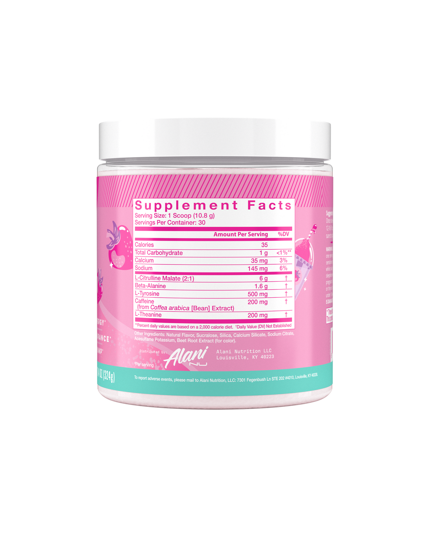 Pre-Workout - Pink Slush / 30 Servings SB - product image 2