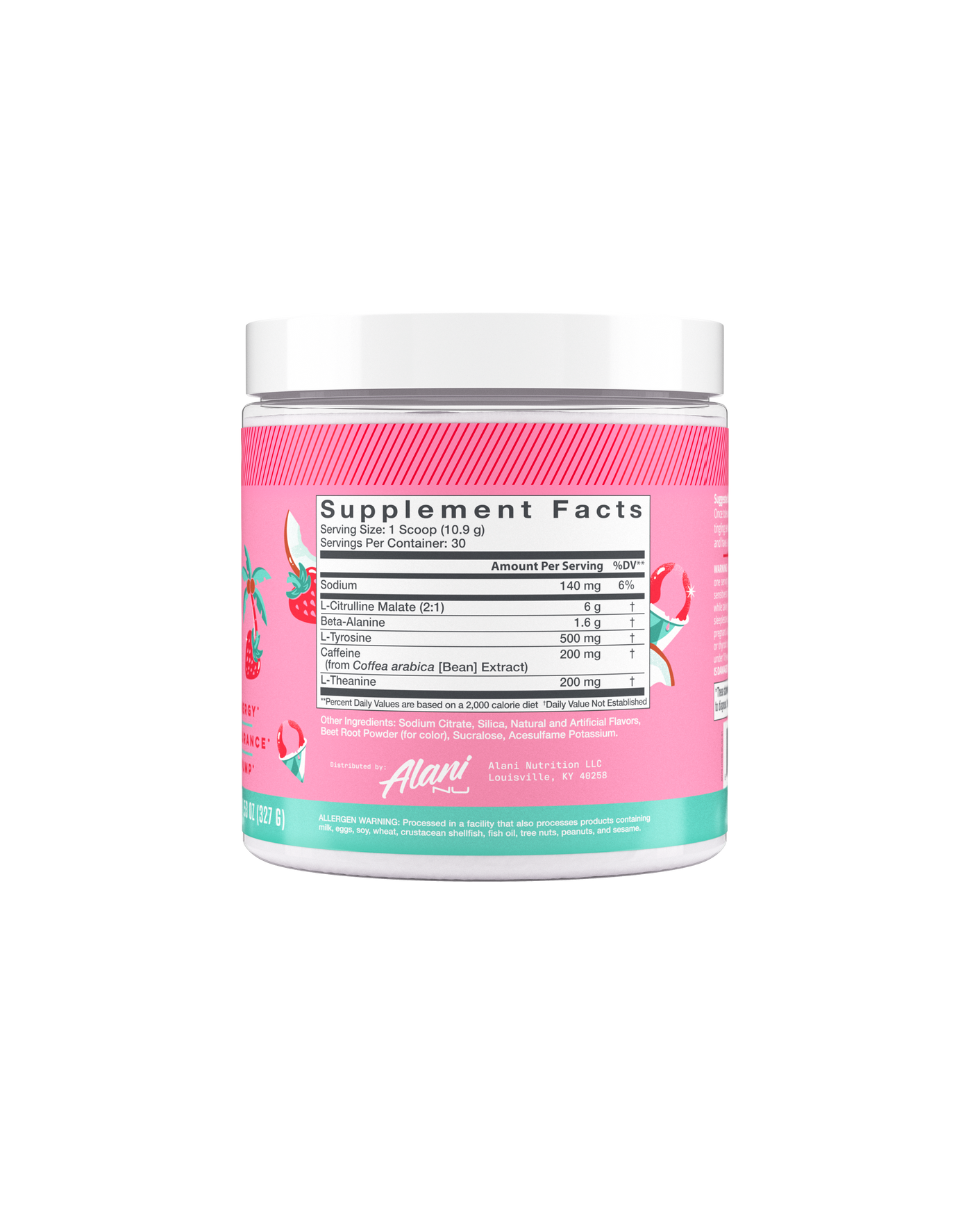 Pre-Workout - Hawaiian Shaved Ice / 30 Servings WB - product image 3