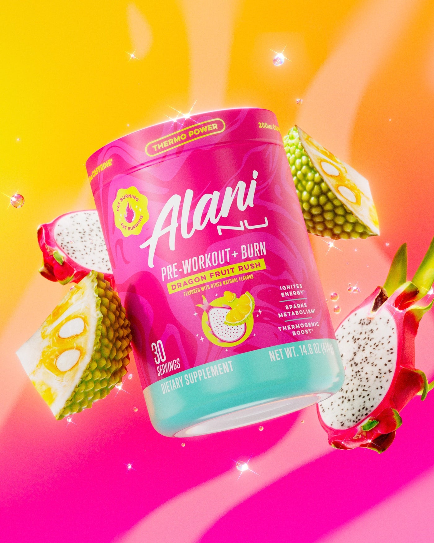 Pre-Workout+ Burn - Dragon Fruit Rush / 30 Servings DC - product image 4