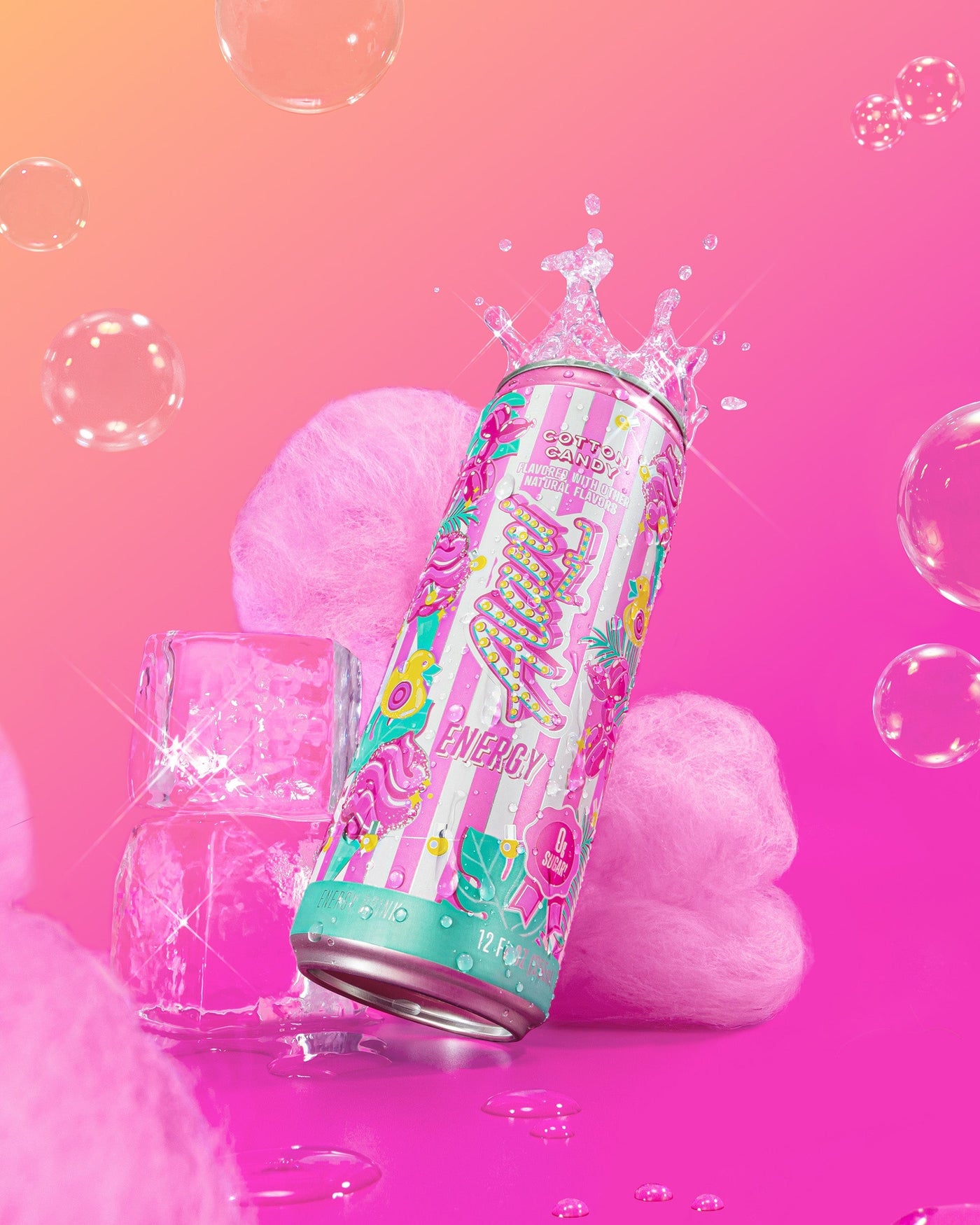 Energy Drink - Cotton Candy / 12 Pack WD - product image 4