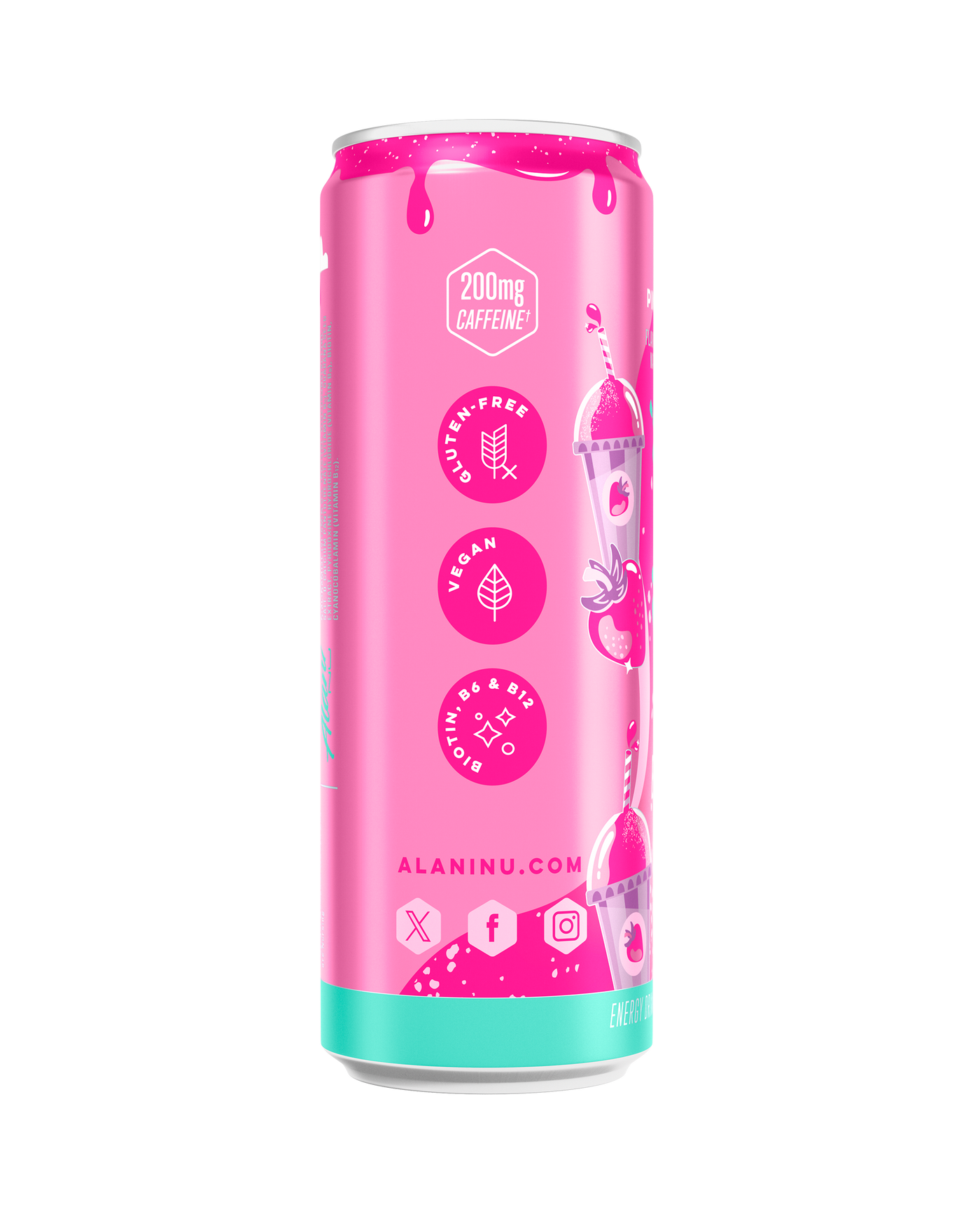 Energy Drink - Pink Slush / 12 Pack QD - product image 2