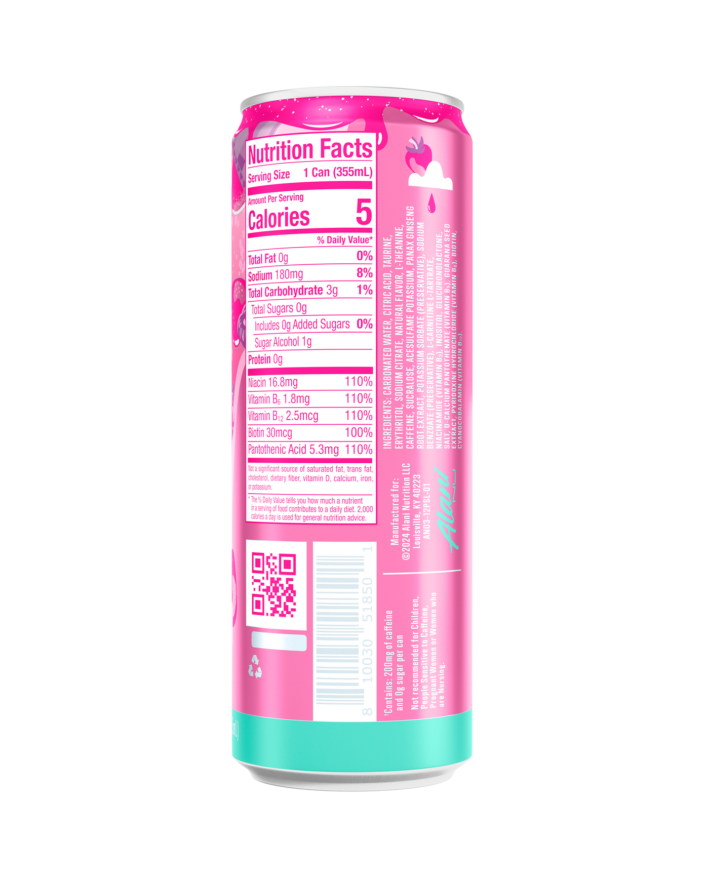 Energy Drink - Pink Slush / 12 Pack QD - product image 3
