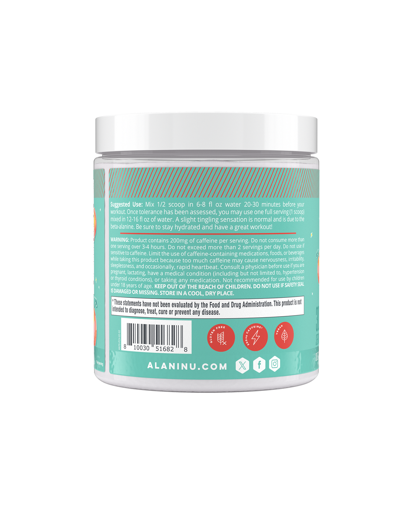 Pre-Workout - Juicy Peach / 30 Servings VB - product image 3