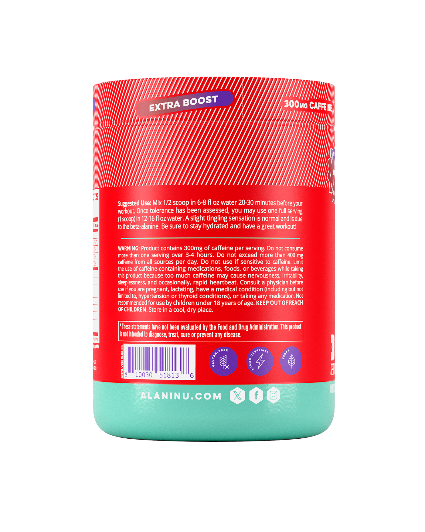 Pre-Workout+ - Cherry Slush / 30 Servings PB - product image 3