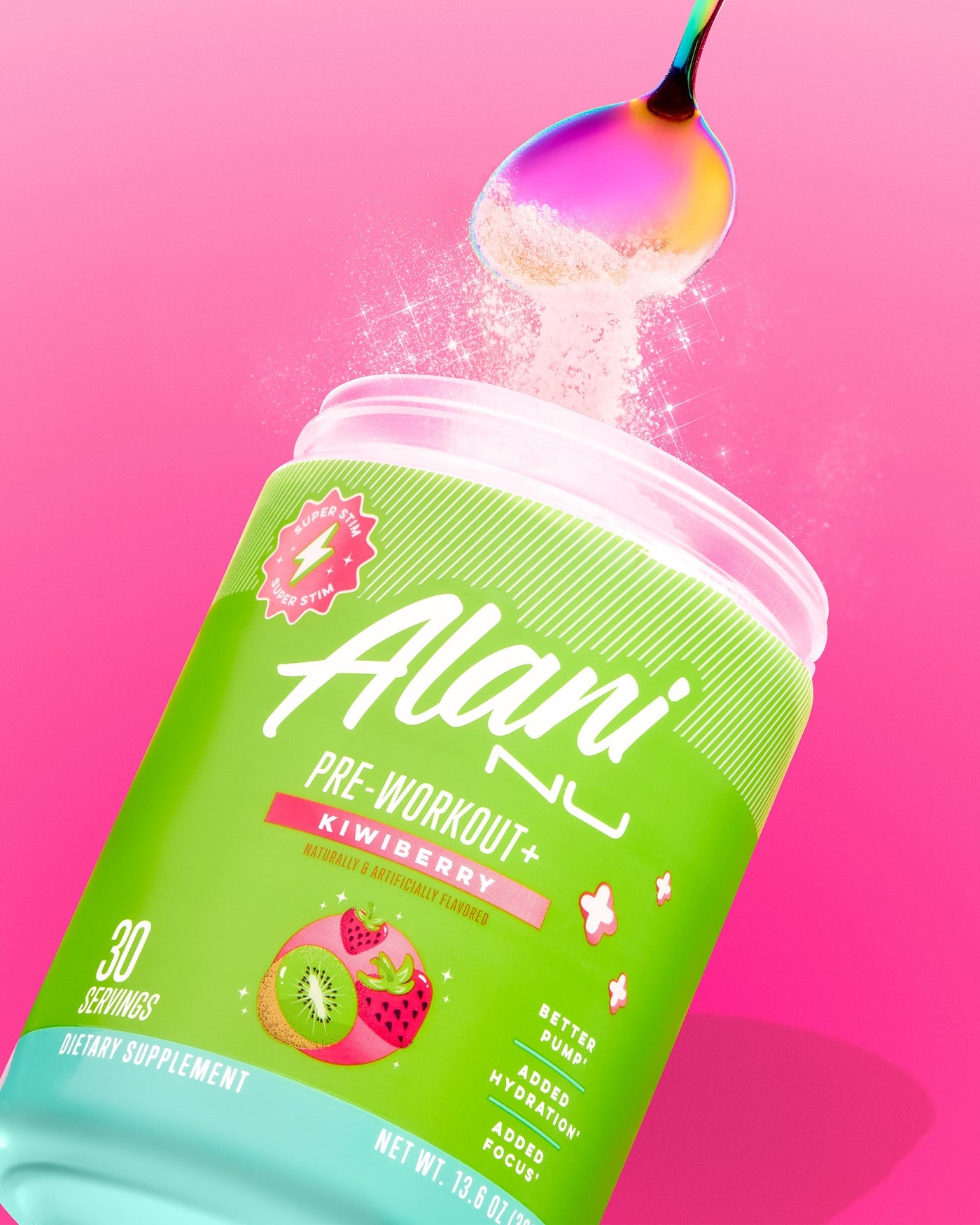 Pre-Workout+ - Kiwiberry / 30 Servings MB - product image 5