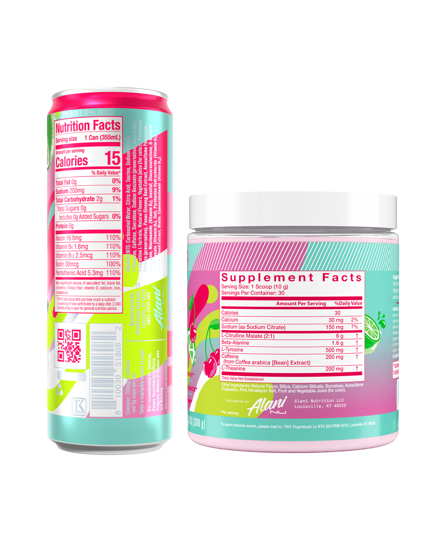 Energy Drink & Pre-Workout - Cherry Twist / 12 Pack Energy Drink & 30 Serving Pre-Workout DD - product image 3