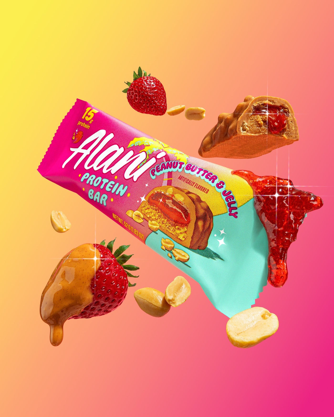Protein Bar - Peanut Butter & Jelly / 12 Pack DB - product image 5