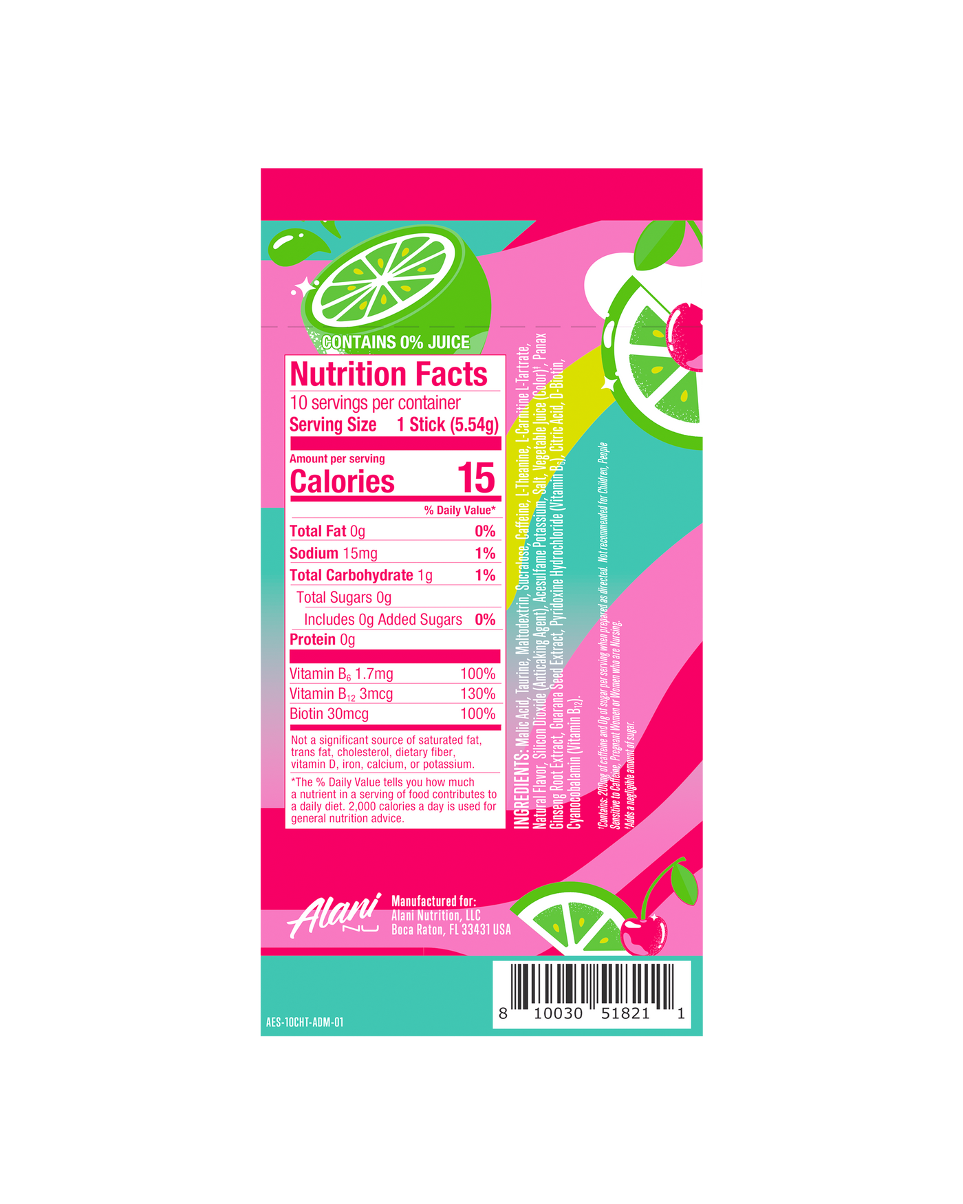 Energy Sticks - Cherry Twist / 10 Pack ZC - product image 3