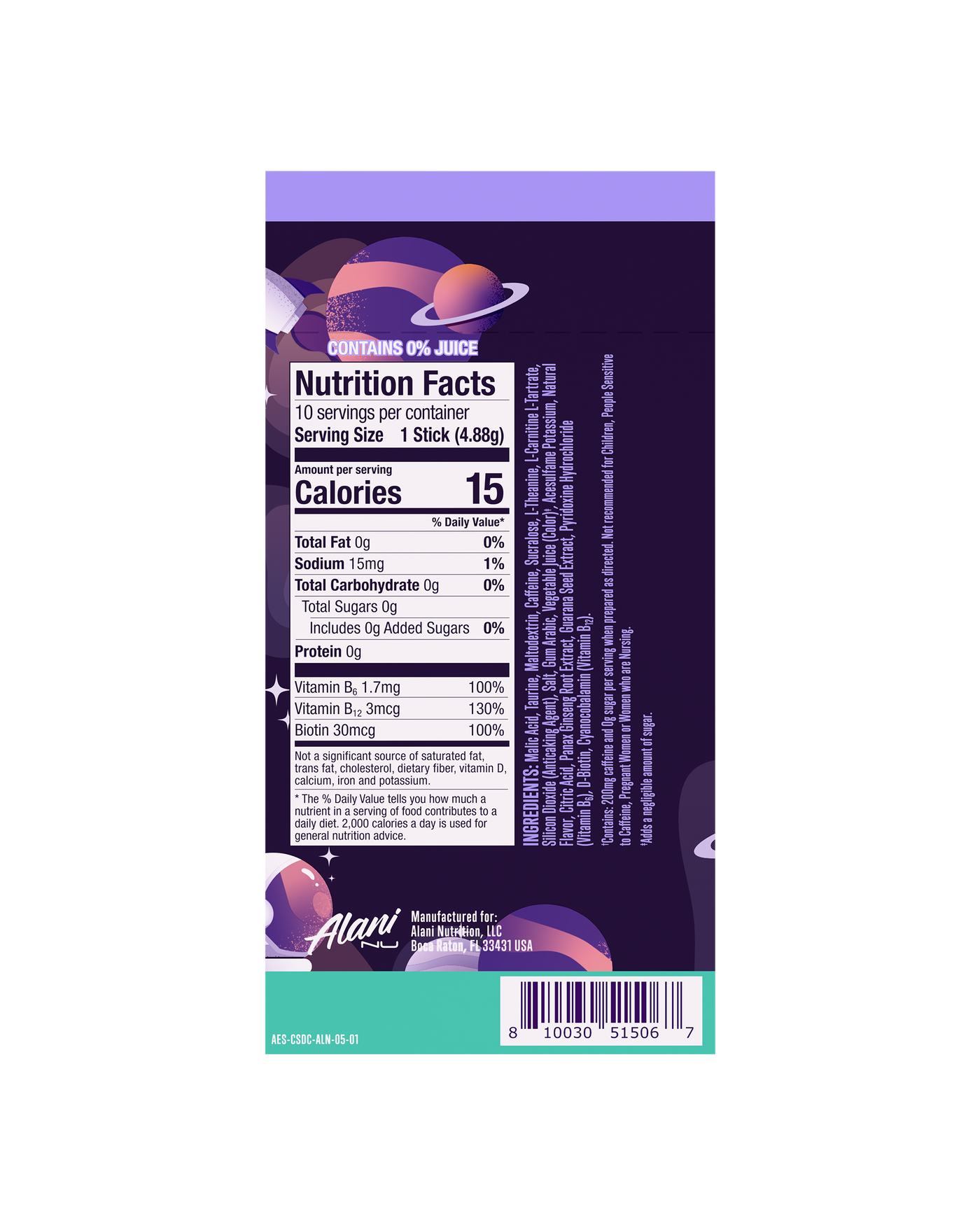 Energy Sticks - Cosmic Stardust / 10 Pack YC - product image 3