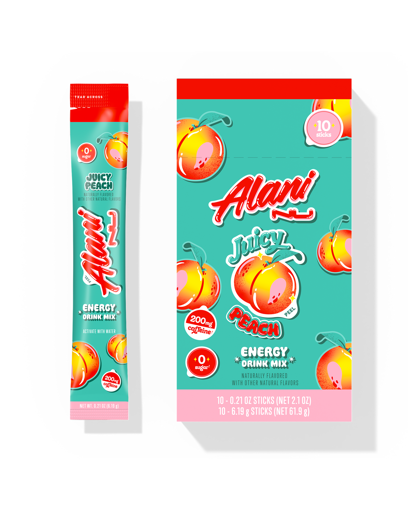 Energy Sticks - Juicy Peach / 10 Pack VC - product image 1