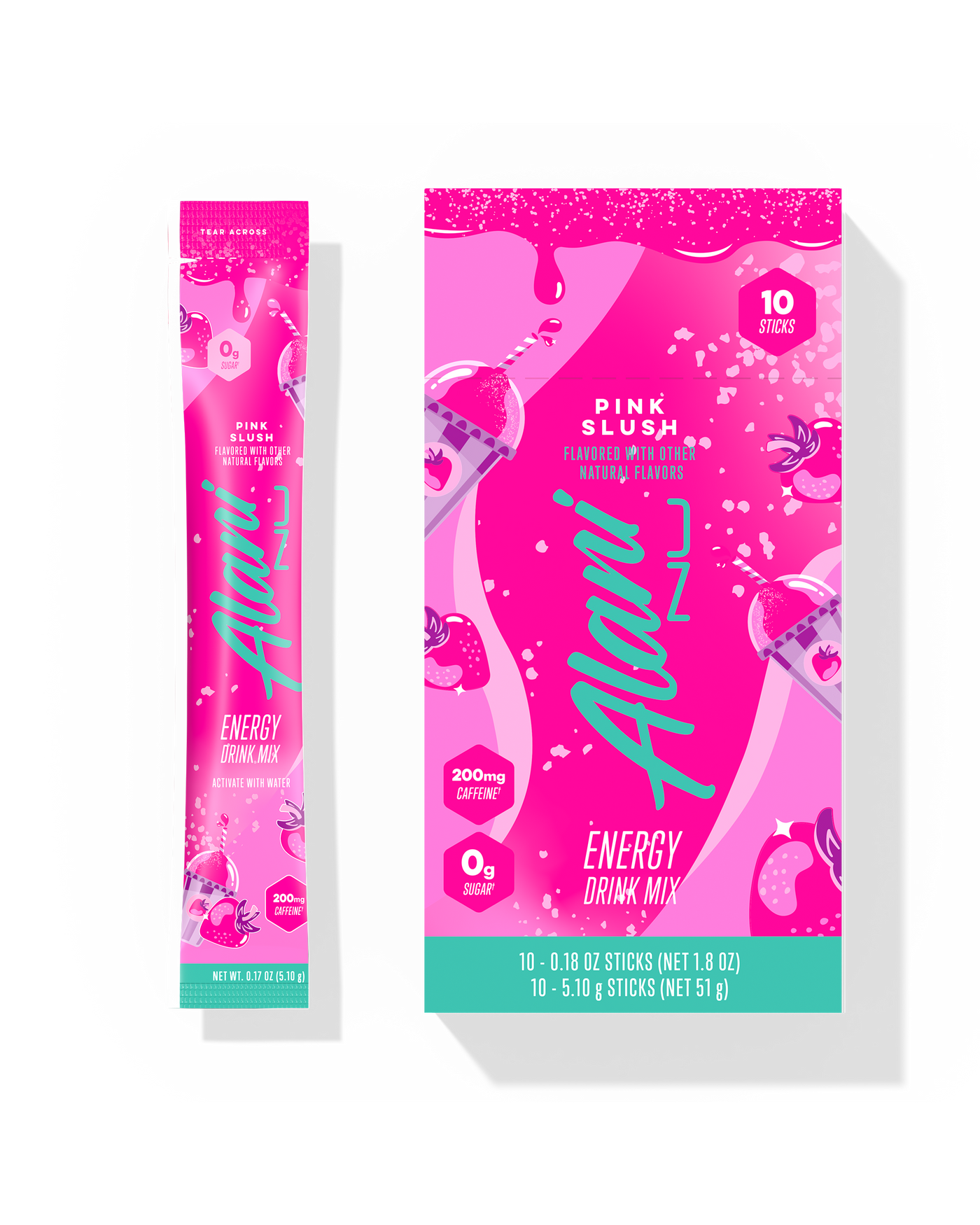 Energy Sticks - Pink Slush / 10 Pack SC - product image 1