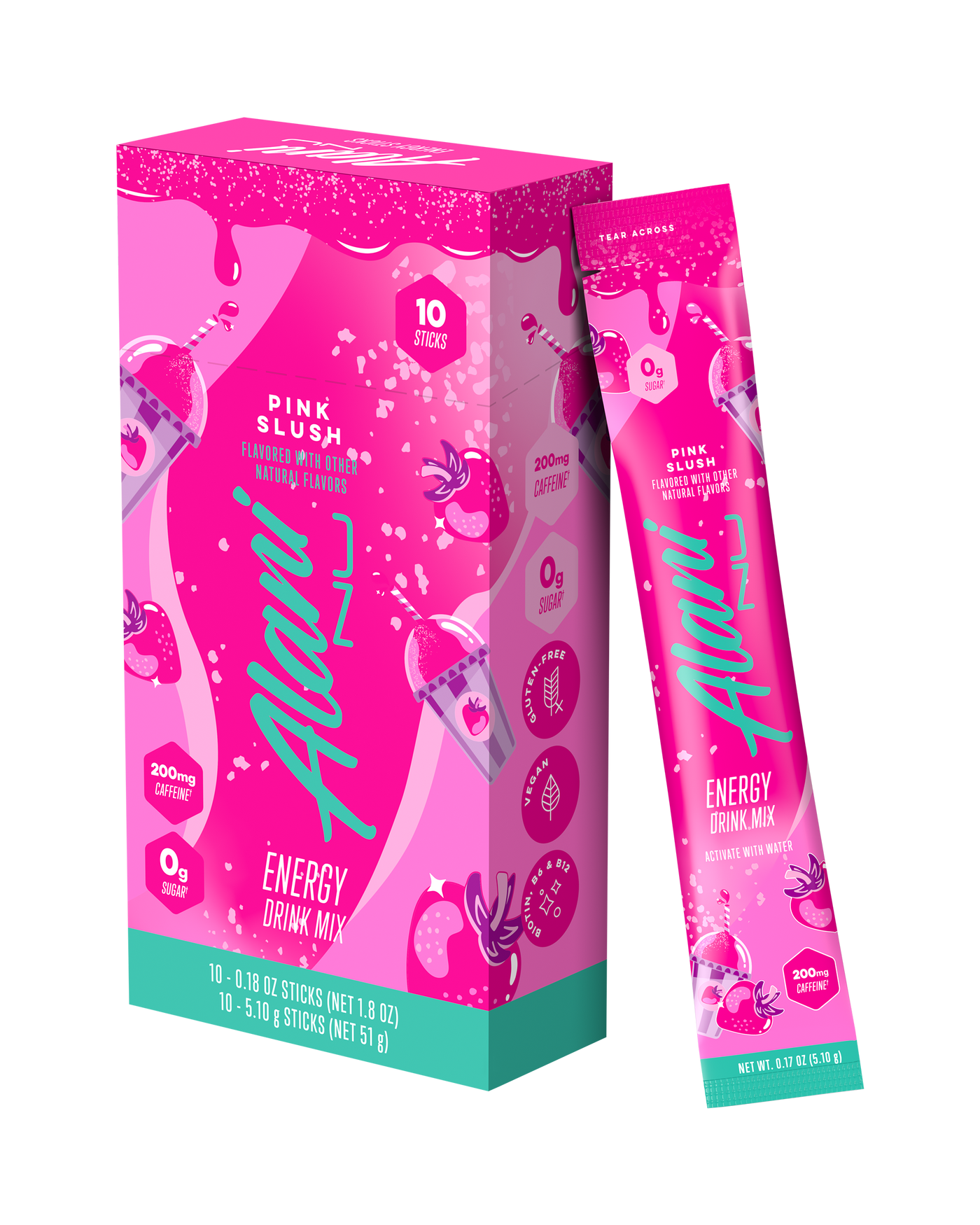 Energy Sticks - Pink Slush / 10 Pack SC - product image 2
