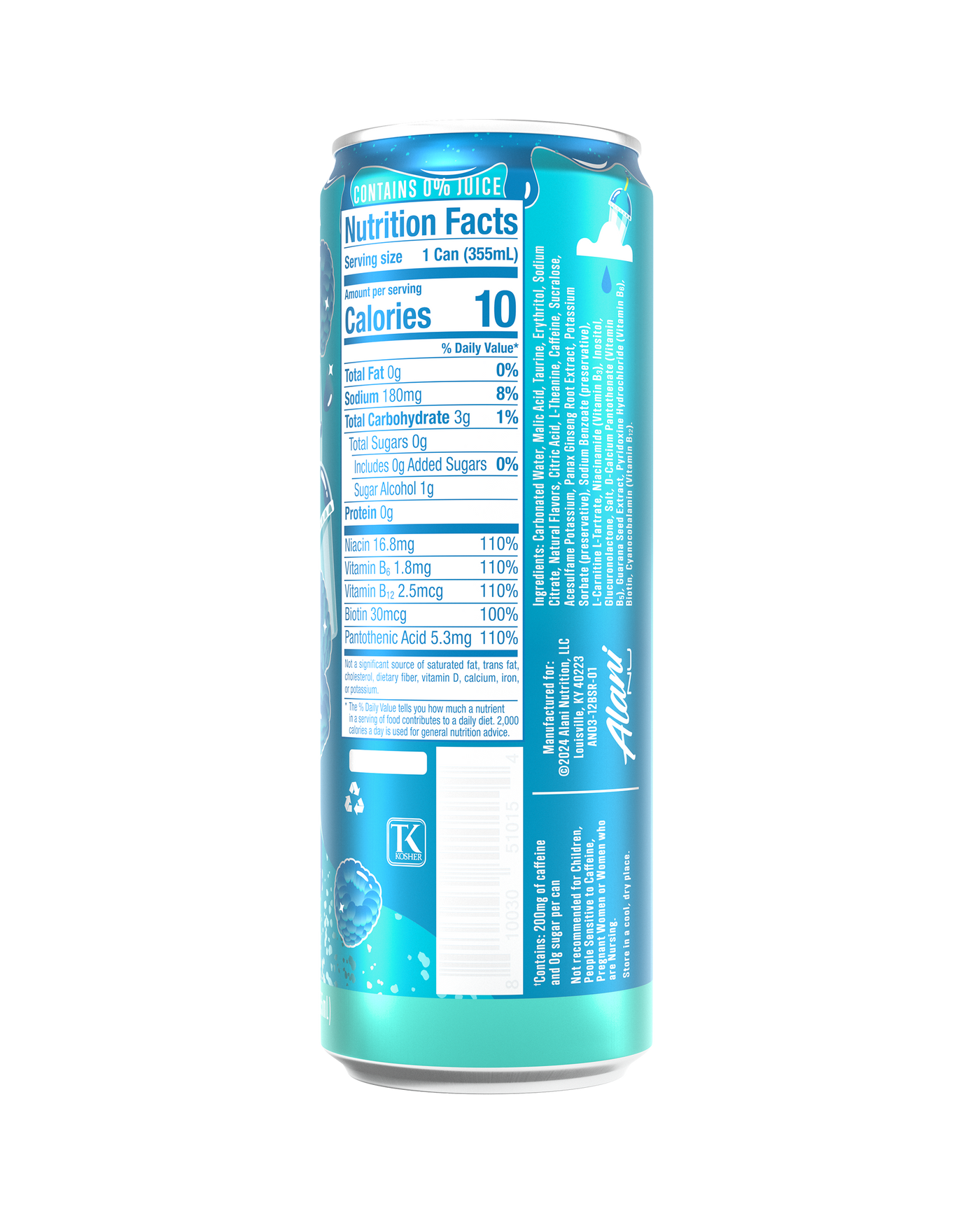 Energy Drink - Blue Slush / 12 Pack DF - product image 3