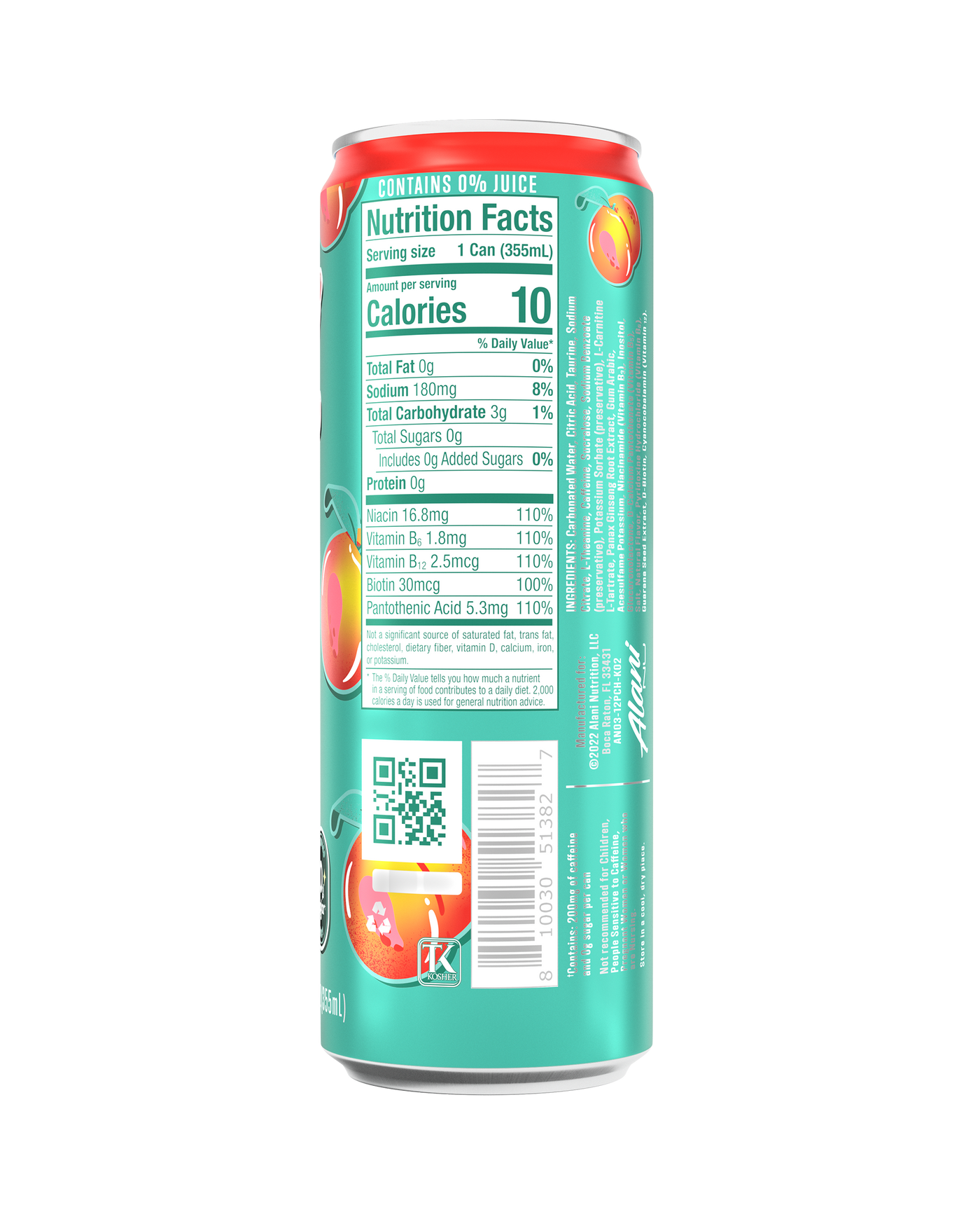 Energy Drink - Juicy Peach / 12 Pack RD - product image 3