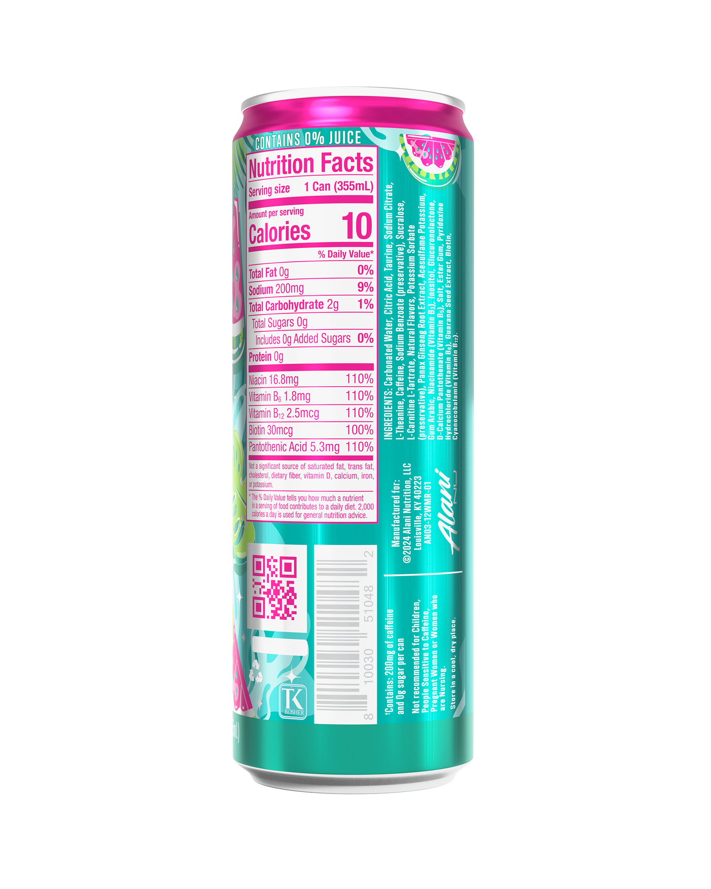 Energy Drink - Watermelon Wave / 12 Pack FD - product image 3